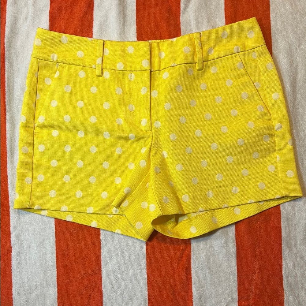 Yellow Polka Dot Women's Shorts